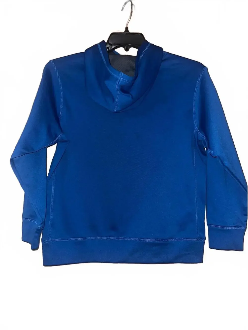 Nike Therma-Fit Blue Hoodie Sweatshirt Boys Size Large